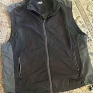 PING Men's Black and Gray Golfing Vest